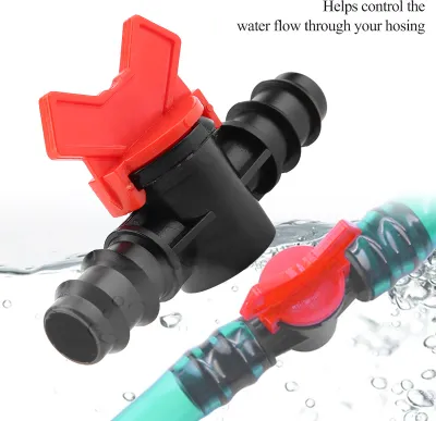 Image de Qcwwy Vanne de r?gulation du d?bit d'eau d'aquarium de 3 tailles pour tuyau d'eau pour tuyau flexible, mat?riau de qualit ?