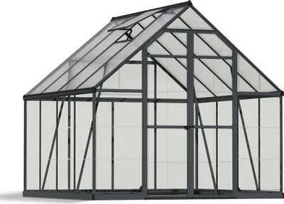 Obrázek produktu pro Palram - Canopia hliníkový skleník Balance 88 antracit 244x244x229 cm