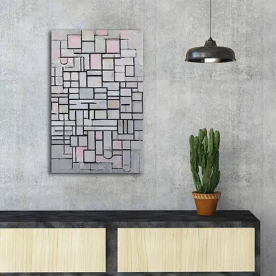 Produktbild von Wallity, FAMOUSART- CVT1449, Bunt, Leinwandbilder, 45 x 70 cm, 100% Wildleder -Leinwand