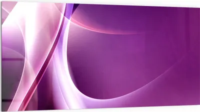 Produktbild von DEQORI Küchenrückwand Glas 100x50 cm 'Violettes Lichtspiel' Spritzschutz Bad Rückwand