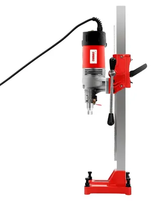 Produktbild von Kernbohrmaschine mit Bohrständer - 2300 W - 740 U/min - M22-Aufnahme - Bohrdurchmesser 0–165 mm - Max. Bohrtiefe 80 cm - Rot
