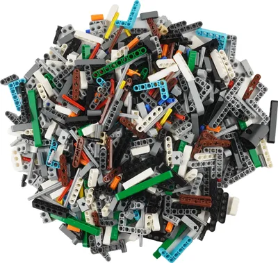 Immagine prodotto di LEGO® Technic Foro Aste Connettori Perni Mix NUOVO! Quantità 200x - Ogni mix assemblato singolarmente