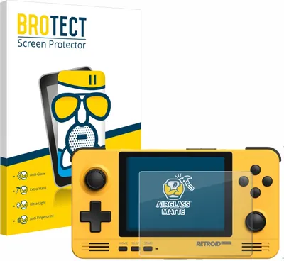 Produktbild von BROTECT Entspiegelungs Schutzglas für Retroid Pocket 2 Schutzfolie Panzer Folie Glas Display Schutz matt