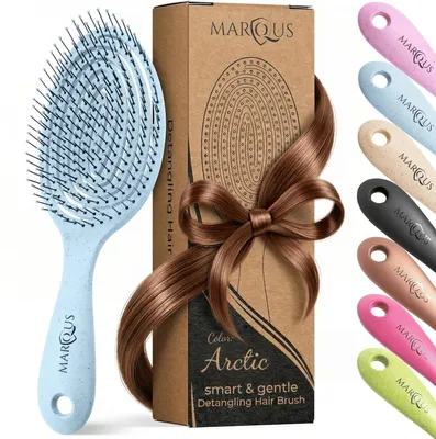 Produktbild von marQus Bio Haarbürste & Entwirrbürste ohne Ziepen