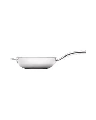 Produktbild von Sallys Wabenpfanne 28 cm tief- Excalibur-Antihaftbeschichtung Wokpfanne aus 100 % rostfreier 18/10 Edelstahl für alle Herdarten inkl. Induktion
