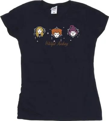 Produktbild von Disney - "Hocus Pocus Witchful Thinking" T-Shirt für Damen BI48516 (XL) (Marineblau)