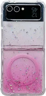 Produktbild von König Design Hülle kompatibel mit Samsung Galaxy Z Flip5 Kunststoff Soft Handyhülle - Handy Case Rosa