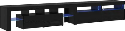 Imagen del producto de vidaXL: 3 armarios para televisión, color , aspecto de roble, material de madera