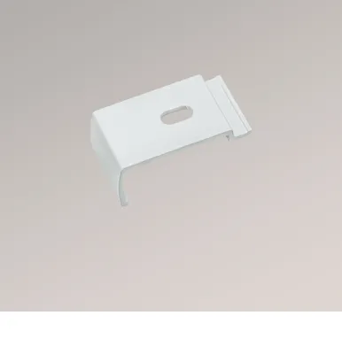 Produktbild von Deckenclip 2-spurig in grau (B x H x T) 20mm x 16mm x 37mm