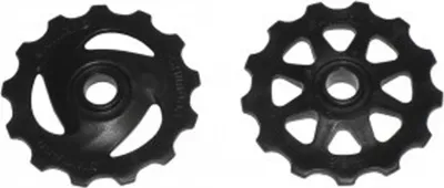 Immagine prodotto di SHIMANO RD-TX35/55/75 Tourney/TX tenditore e puleggia folle, per deragliatore posteriore, nero, 2 pezzi (1 set)