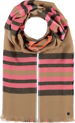 Produktbild von FRAAS Schal Acrylic Stole - The FRAAS Plaid Hell-Camel beige mehrfarbig