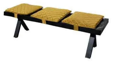Productafbeelding van Bank, zitbank, eettafelbanken, meubels, zitbanken, poef, woonkamer, 140x40x45