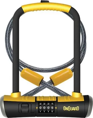 Zdjęcie produktu dla Onguard Bulldog Combo Arch U-lock Żółty 115 x 230 mm Żółty 115 x 230 mm