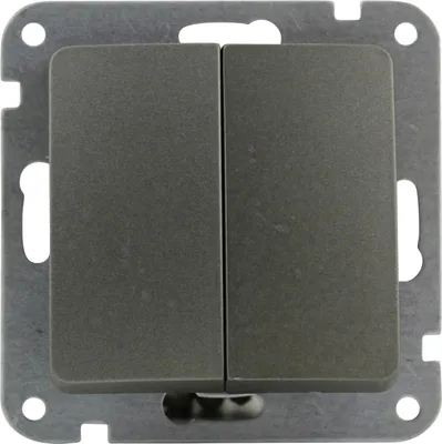 Produktbild von Unitec Serienschalter Monaco mit Wippe platin