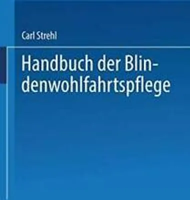 Obrázek produktu pro Handbuch der Blindenwohlfahrtspflege