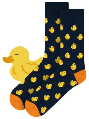 Imagen del producto de Calcetines de hombre - Estampados de colores - Algodón - 1 par