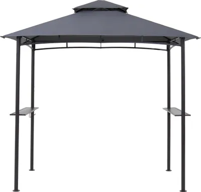 Produktbild von Grasekamp Grillpavillon BBQ 1,5x2,4m inkl. Flammschutzdach grau