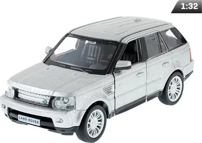 Produktbild von Model 1:32, RMZ Land Rover Range, Rover Sport, stříbrný