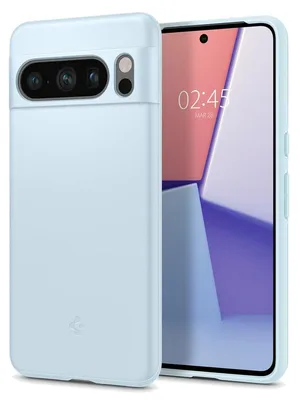 Zdjęcie produktu dla Spigen Thin Fit, Pokrowiec, Google, Google Pixel 8 Pro, 17 cm (6.7"), Niebieski