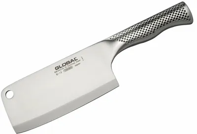 Produktbild von Global G-12 Fleischerbeil - 16 cm, Cromova 18 Stahl, 440 g