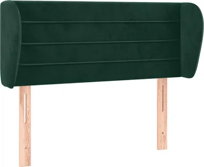 Obrázok produktu pre vidaXL Čelo postele s ušami tmavozelené 83x23x78/88 cm Velvet