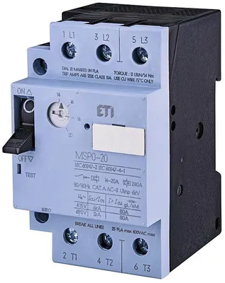 Produktbild von ETI Motorschutzschalter MSP0-20 REG