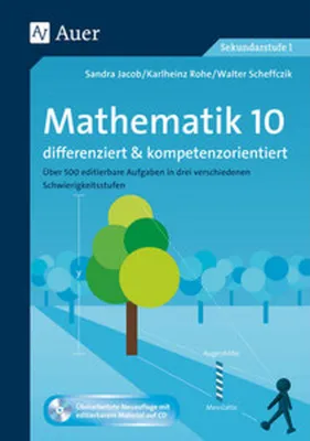 Obrázek produktu pro Mathematik 10 differenziert u. kompetenzorientiert