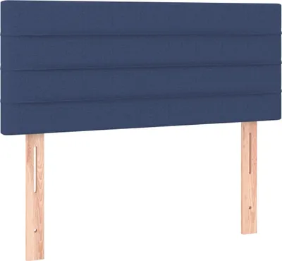 Produktbild von vidaXL Kopfteil Blau 90x5x78/88 cm Stoff