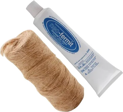 Produktbild von Set Neo-Fermit 150 g + Hanfrolle 80g Dicht-Set Dichtungspaste Dichtungshanf Gewindedichtung