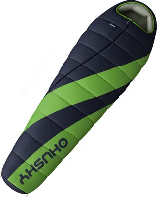 Produktbild von Husky Mumienschlafsack Espace -6°C 2021 220 x 85 cm-Grau mit Grün