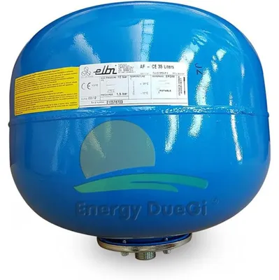 Obrázek produktu pro Tlaková expanzní nádoba - vodárenské systémy - 35l, 10bar, 1˝, závěsná IVAR.AF 35 - AQUACOLD