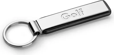 Produktbild von Original Volkswagen Golf Schlüsselanhänger VW Keyring Metall silber