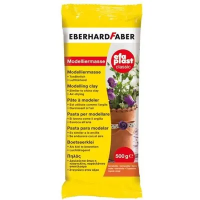 Zdjęcie produktu dla Eberhard Faber EFA Plast, Glinka do modelowania, Terakota, Dziecko, 1 szt., 1 kol., Chłopak, dziewczyna