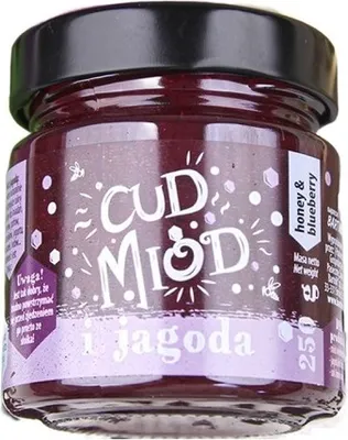 Produktbild von Bartnik Cud Honig mit Blaubeergeschmack 250 g