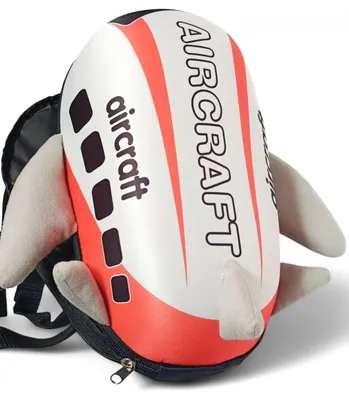 Produktbild von 3D Flugzeug Rucksack für Kinder, Reisetasche für den Kindergarten