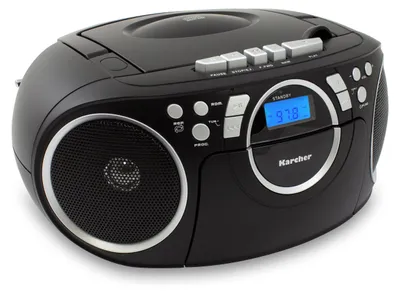 Produktbild von Karcher RR 5042-B, Radio, (CD-Player, Kassettenplayer, UKW-Radio, AUX)