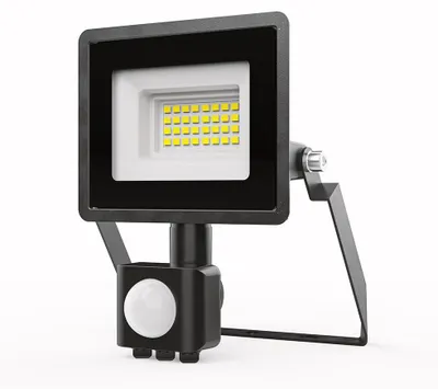 Image de HOFTRONIC - Projecteur LED avec détecteur de mouvement 20W 4000K IP65 Noir