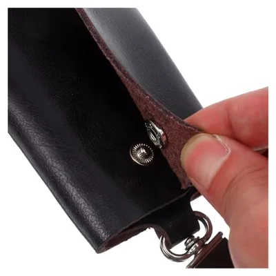 Produktbild von Herren Schlüsselmäppchen aus Leder im Retro-Stil