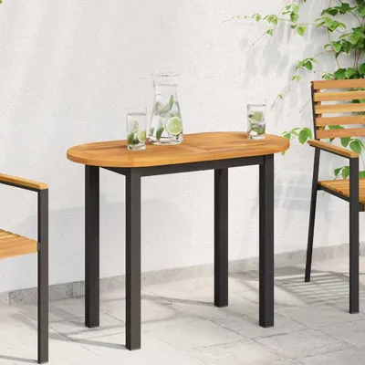 Produktbild von Maison Exclusive - Tischplatte Öl-Natur 90 x 45 x 2 cm Massivholz Akazie