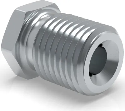 Obrázok produktu pre 2x AUPROTEC skrutkovacie spojenie 1/2"x20, brzdové potrubie 4,75 mm, typ E s lemovaním, profesionálny konektor PF, v súlade s normou DIN/ISO 1651