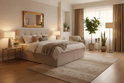 Produktbild von KSHOMECONCEPT Boxspringbetten mit Bettkasten VELLIS 160x200, Taschenfederkern Matratze, Beige