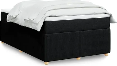 Produktbild von Möbel2024 Boxspringbett mit Matratze Schwarz 120x200 cm Stoff Klassische Betten 510234