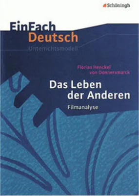 Immagine prodotto di Das Leben der Anderen. Filmanalyse. EinFach Deutsch Unterrichtsmodelle