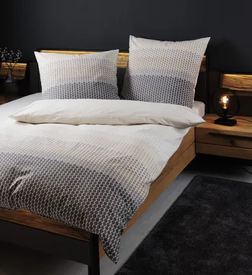 Immagine prodotto di Biancheria da letto Janine DAVOS Biber 135x200 cm, con 1 cuscino Copripiumino Biancheria da letto
