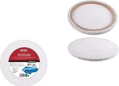 Zdjęcie produktu dla Podobrazie okrągłe 30x30x1.6cm 380g/m2