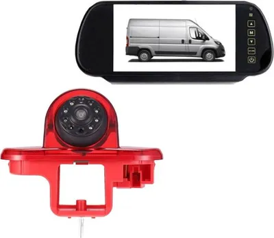 Produktbild von Spiegelmonitor und Rückfahrkamera mit Bremslicht OPEL VIVARO RENAULT TRAFIC