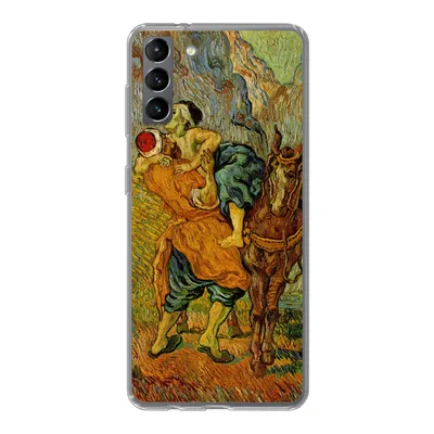 Produktbild von MuchoWow® Handyhülle Schutzhülle Hülle für Samsung Galaxy S21 Plus Der barmherzige Samariter - Vincent van Gogh Silikon Softcase Handy Hülle - Handy-Tasche