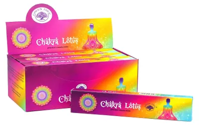 Obrázok produktu pre Vonné tyčinky Green Tree "Chakra Lotus" 15gr.