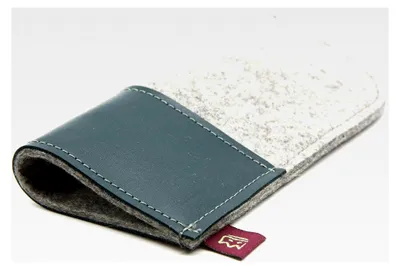 Produktbild von Brillenetui aus Filz und Leder