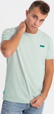 Obrázok produktu pre Ombre Clothing Pánske tričko s krátkym rukávom Cuuphreans mätová L
